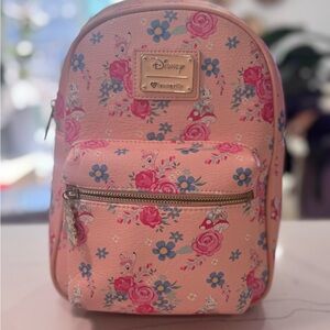 Disney Rare Bambi and Thumper Floral Loungefly Backpack
